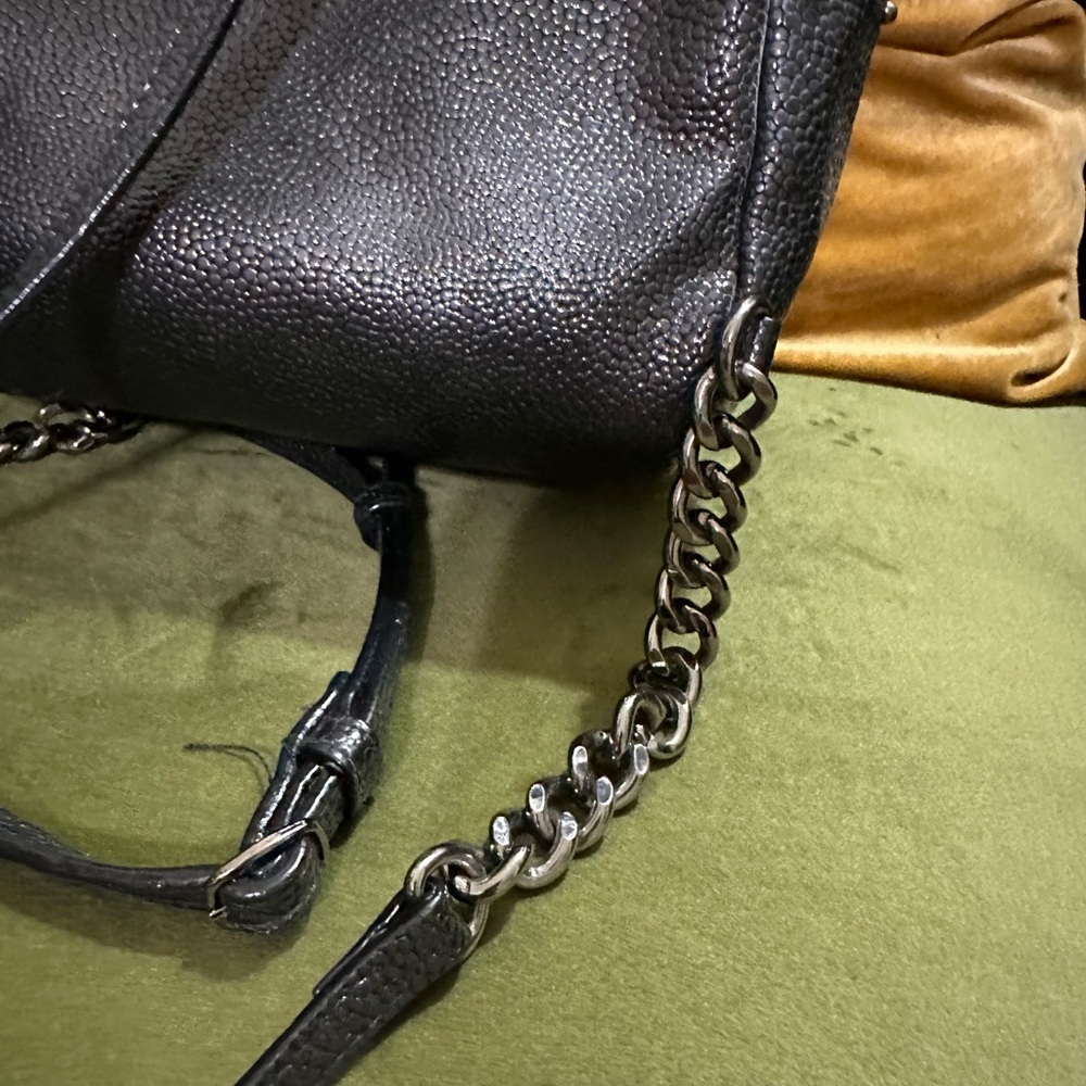 Victoria's Secret Black and Silver Backpack - Picture 6 of 9